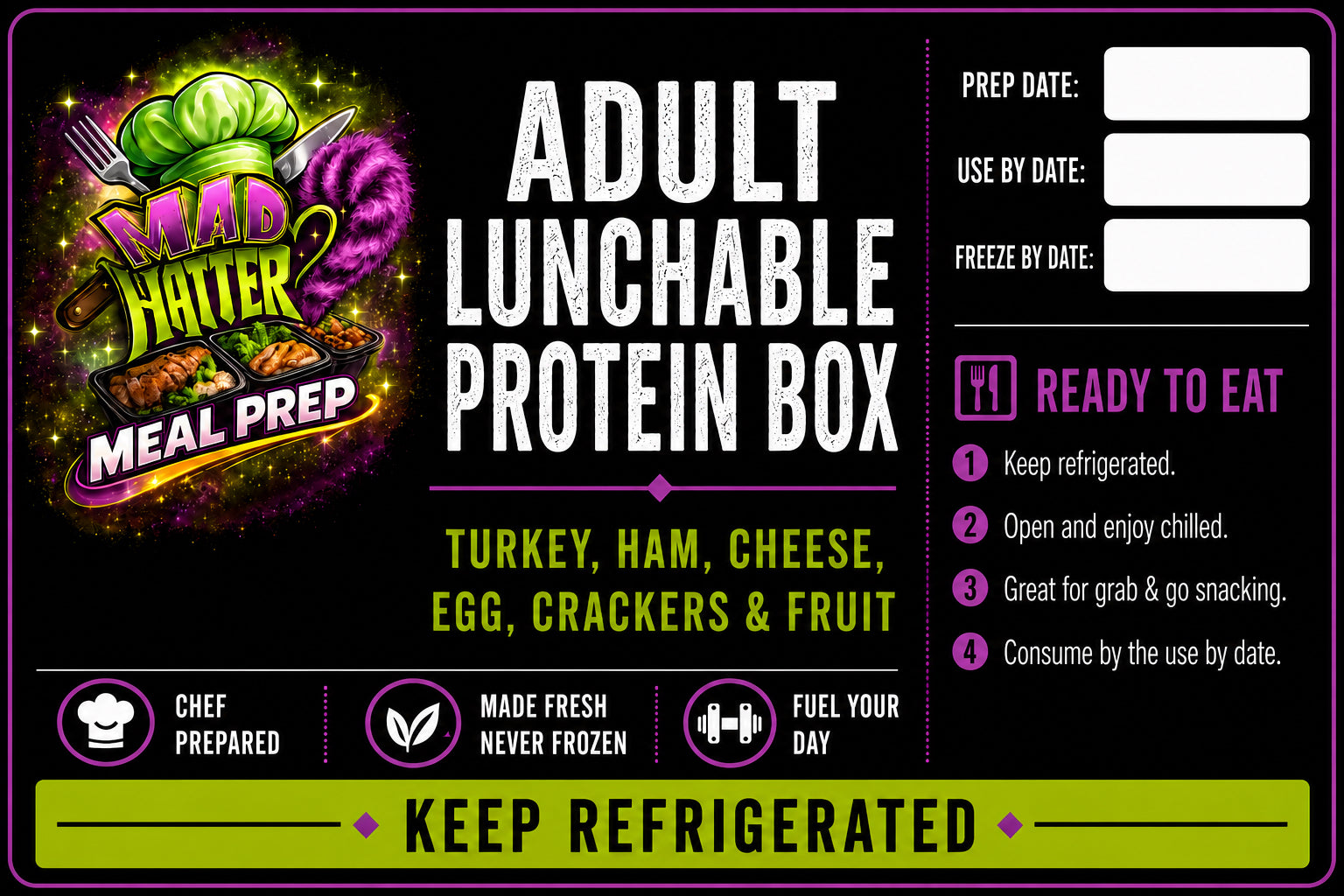 Adult Lunchable Protein Box