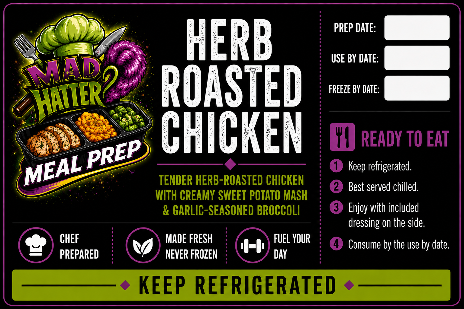 Herb Roasted Chicken AIP Compliant Meal
