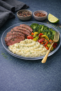 Steak Veggie Mash Bowl Gluten Free
