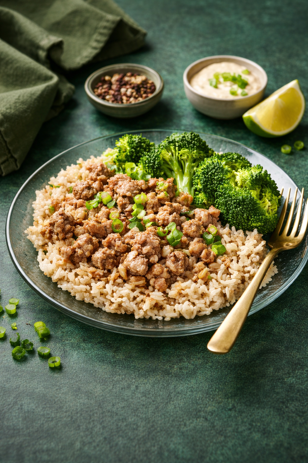 Turkey Rice Dinner Bowl Gluten Free