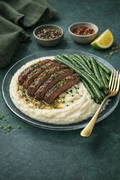 Steak Dinner Plate Gluten Free