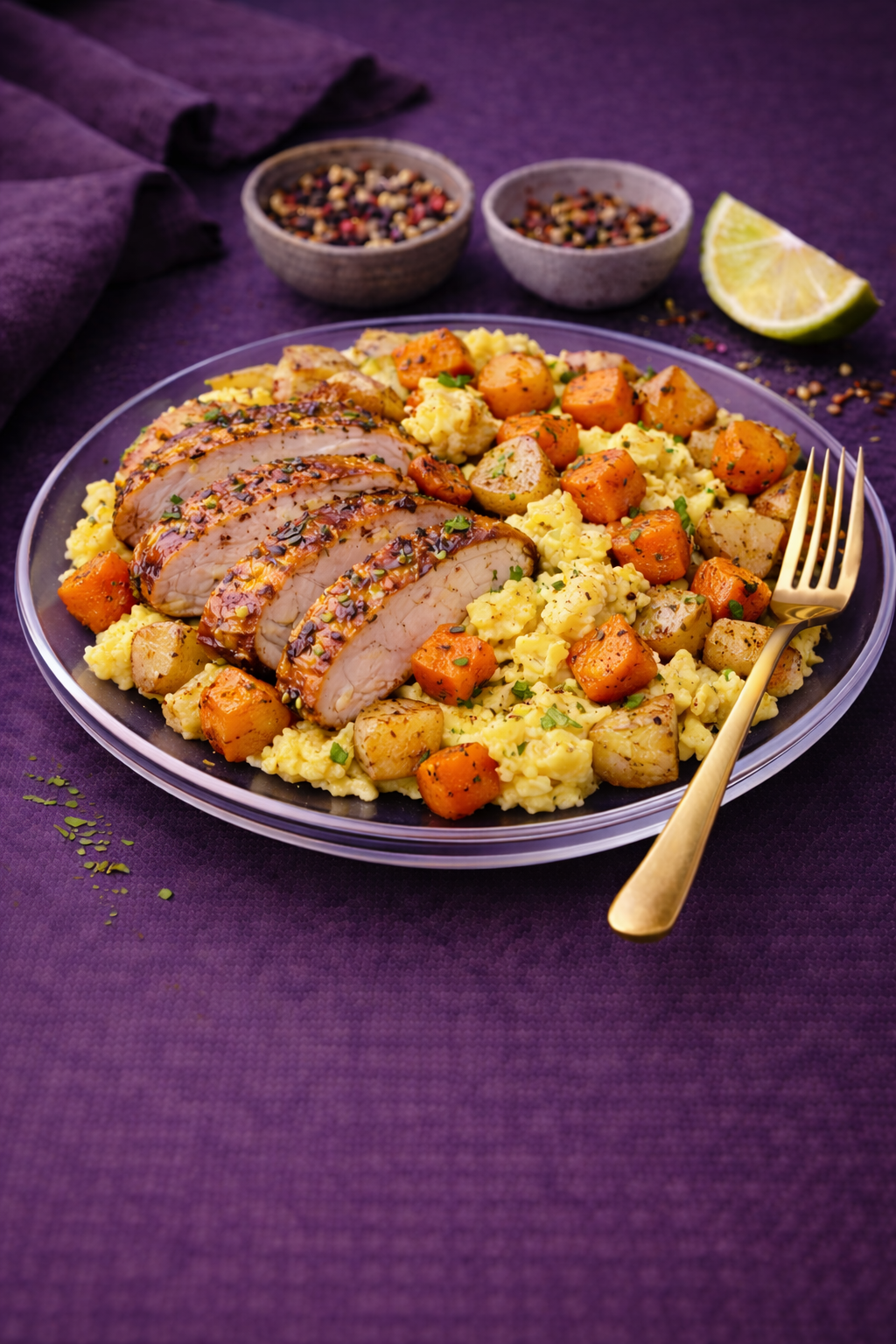 Chicken Potato Egg Skillet Gluten Free