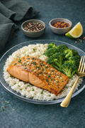 Lemon Garlic Salmon