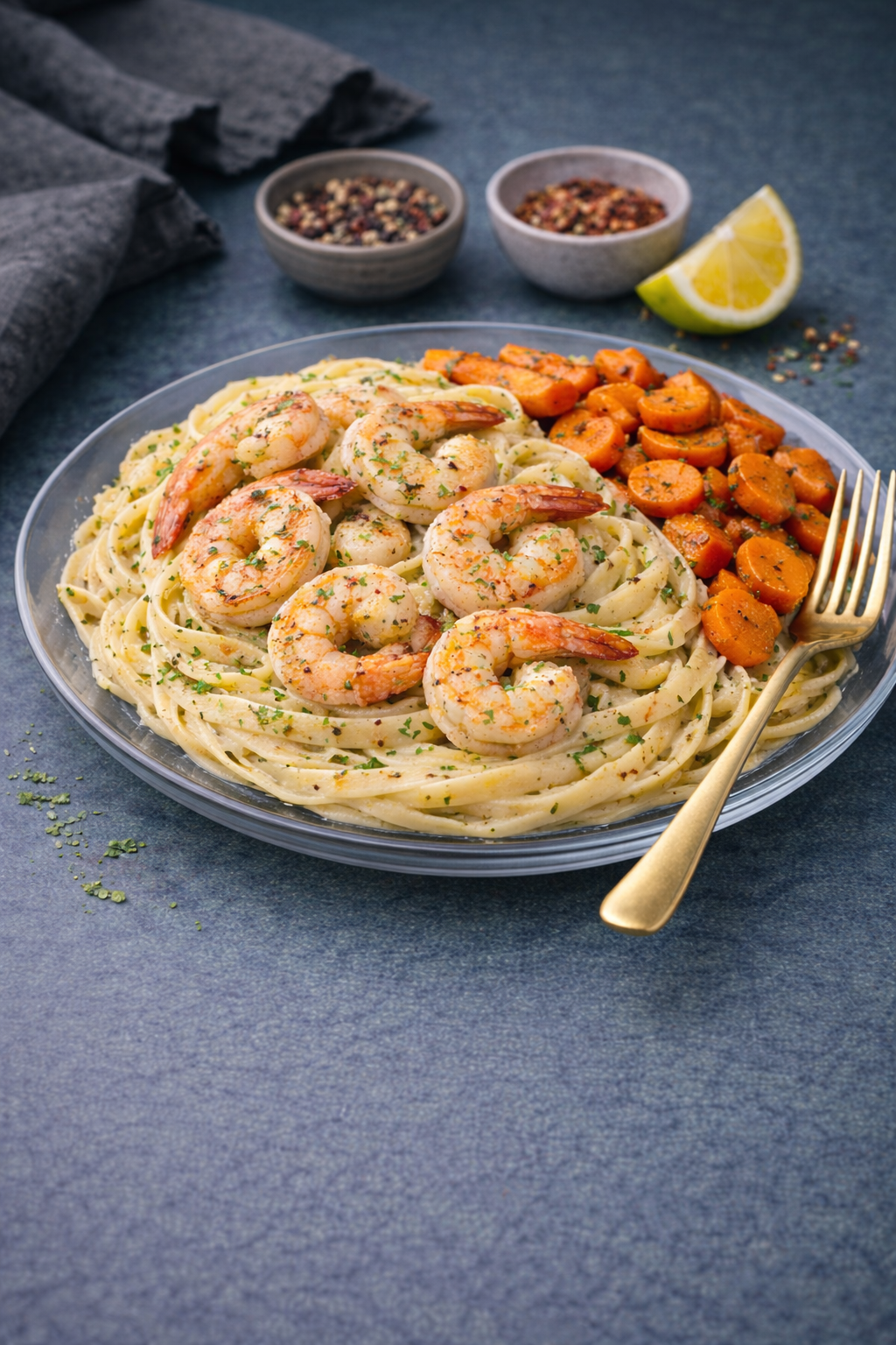 Shrimp Pasta Bowl